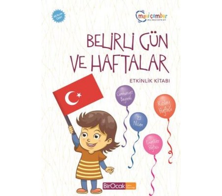 Belirli Gün ve Haftalar Etkinlik Kitabı - Mavi Çember (48 Ay ve Üzeri)