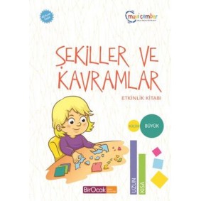 Şekiller ve Kavramlar Etkinlik Kitabı - Mavi Çember (48 Ay ve Üzeri) Şekiller ve Kavramlar Etkinlik Kitabı - Mavi Çember (48 Ay ve Üzeri)