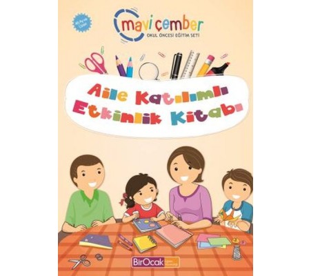 Aile Katılımlı Etkinlik Kitabı - Mavi Çember (48 Ay ve Üzeri)