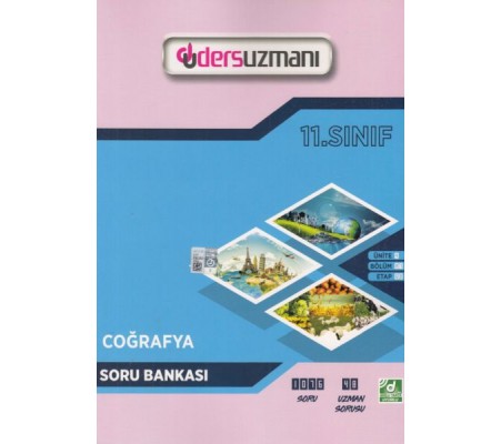 Ders Uzmanı 11. Sınıf Coğrafya Soru Bankası (Yeni)