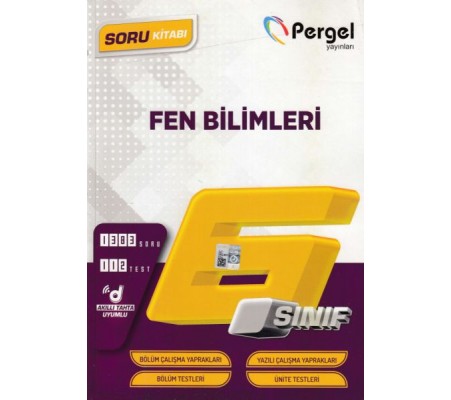 Pergel 6. Sınıf Fen Bilimleri Soru Kitabı (Yeni)