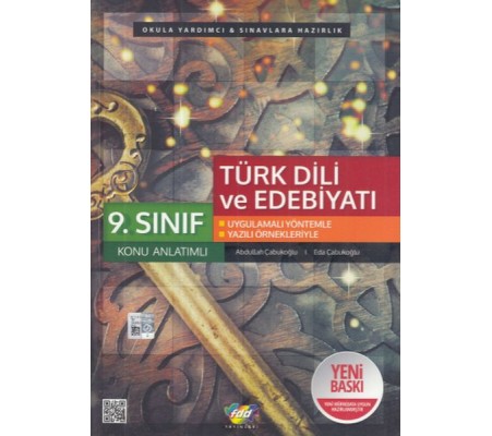 FDD  9.Sınıf Türk Dili ve Edebiyatı Konu Anlatımlı