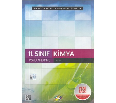 FDD 11. Sınıf Kimya Konu Anlatımlı (Yeni)