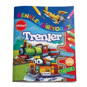 Renklendiriyoruz - Trenler