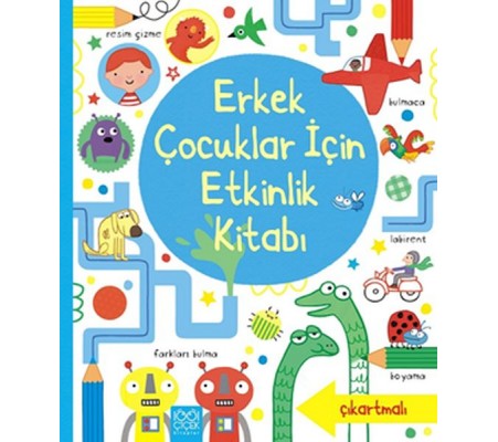 Erkekler Çocuklar İçin Etkinlik Kitabı