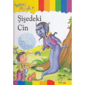 Resimli Masallar - Şişedeki Cin (Ciltli) Resimli Masallar - Şişedeki Cin (Ciltli)