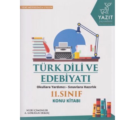 Yazıt 11. Sınıf Türk Dili ve Edebiyatı Konu Kitabı