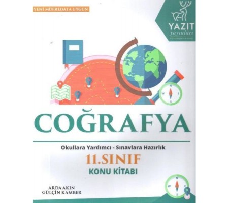 Yazıt 11. Sınıf Coğrafya Konu Kitabı