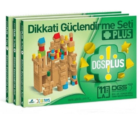 Dikkati Güçlendirme Seti Plus 11 Yaş Kitap