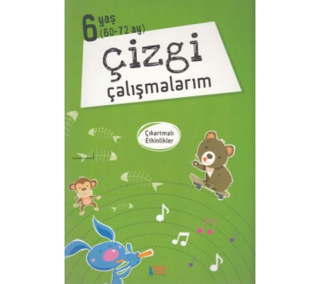 Çizgi Çalışmalarım - 6 Yaş