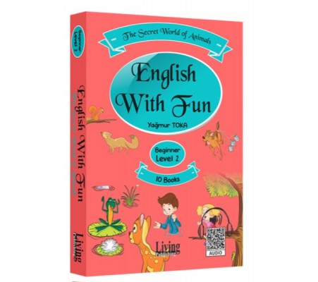 English With Fun Level 2 - 10 Kitap - The Secret World Of Animals