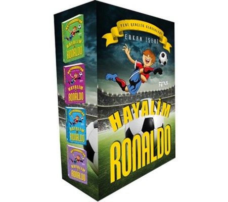 Hayalim Ronaldo Seti - 4 Kitap kutulu