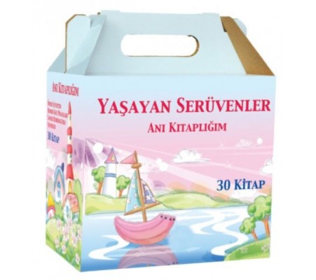 4. ve 5. Sınıflar İçin - Yaşayan Serüvenler - Anı Kitaplığım Seti (30 Kitap Takım)