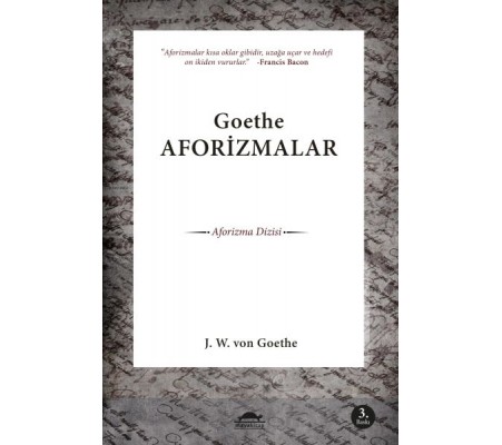 Goethe Aforizmalar