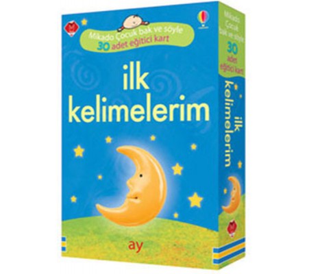 İlk Kelimelerim - 30 Adet Eğitici Kart