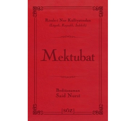 Mektubat (Büyük Boy - İki Renk)