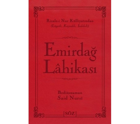 Emirdağ Lahikası (Büyük Boy - İki Renk)