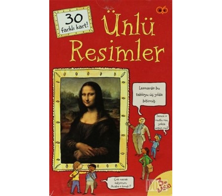 Ünlü Resimler (30 Farklı Kart)