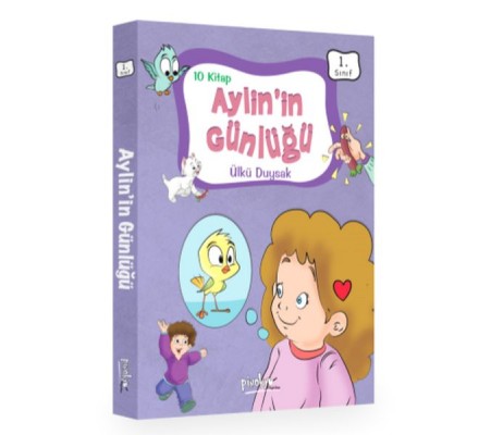 1. Sınıf Aylin’in Günlüğü Serisi - 10 Kitaplık Set