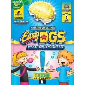 Easy Dikkati Güçlendirme Seti 4-7 Yaş B 2.Kademe