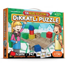 Dikkatli Puzzle İlk Adım 2-7 Yaş