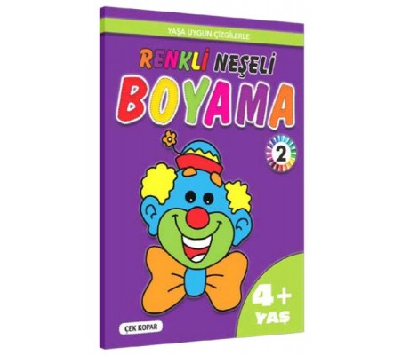 Renkli Neşeli Boyama -2 (4+Yaş)