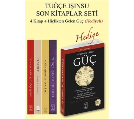 Tuğçe Işınsu Son Kitaplar Seti - Hiçlikten Gelen Güç Hediyeli - 5 Kitap