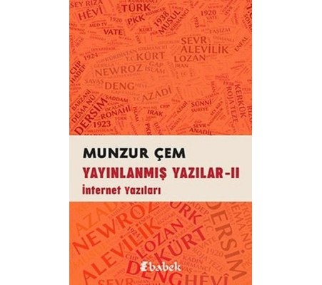 Yayınlanmış Yazılar -2