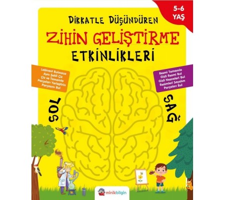 Dikkatle Düşündüren Zihin Geliştirme Etkinlikleri 2