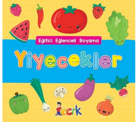 Yiyecekler - Eğitici Eğlenceli Boyama