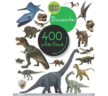 Eğlen Öğren Dinozorlar 400 Çıkartma