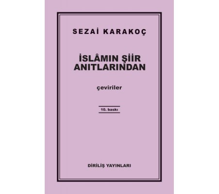 İslamın Şiir Anıtlarından