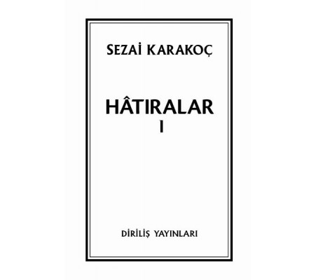 Hatıralar I