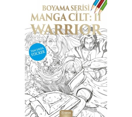 Manga Boyama Cilt II: Warrior