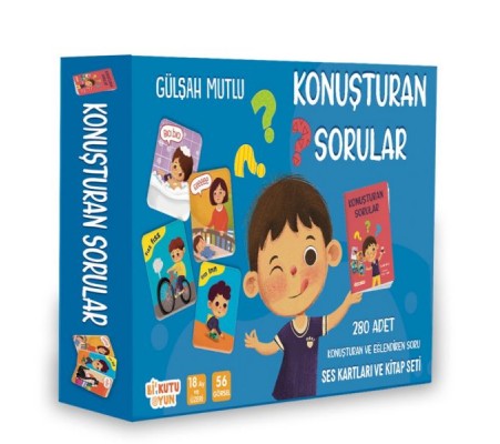 Konuşturan Sorular - Ses Kartları ve Kitap Seti