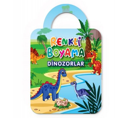 Renkli Boyama-Dinozorlar