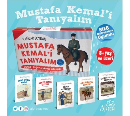 Atatürk- Mustafa Kemali Tanıyalım (Renkli -5 Kitap)