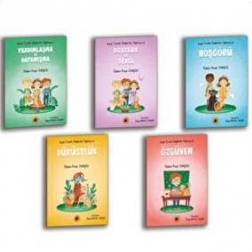 Kedi Tombi Değerler Eğitimi Seti (5 Kitap)