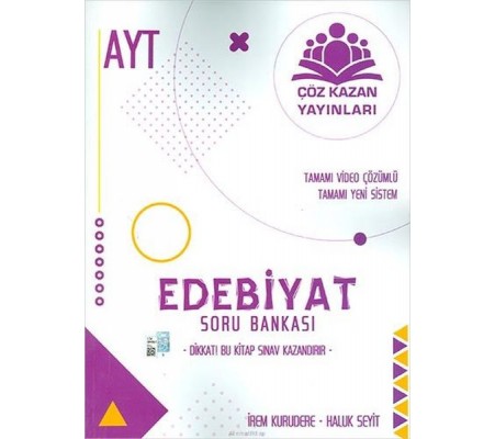 Çöz Kazan AYT Edebiyat Soru Bankası 2021 (Yeni)