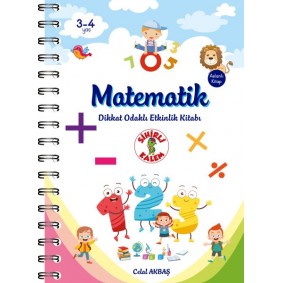 Matematik - Dikkat Odaklı Kitabı Matematik - Dikkat Odaklı Kitabı