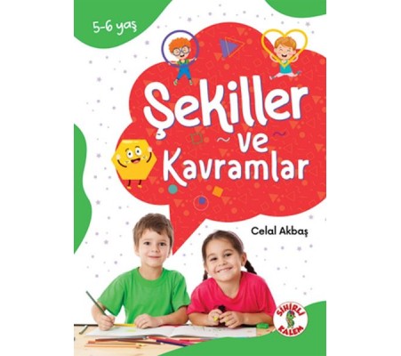 Dikkat Odaklı Etkinlik Kitabı Şekiller ve Kavramlar 5-6 Yaş