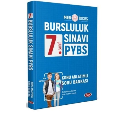 Data 7. Sınıf PYBS Bursluluk Sınavı Konu Anlatımlı Soru Bankası