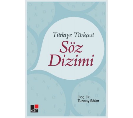 Türkiye Türkçesi Söz Dizimi