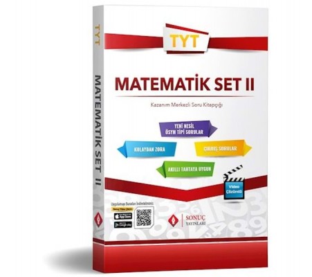 Sonuç TYT Matematik Set II Kazanım Merkezli Soru Kitapçığı (Yeni)