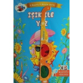 Işık İle Yaz 3D Gözlük Hediyeli Işık İle Yaz 3D Gözlük Hediyeli