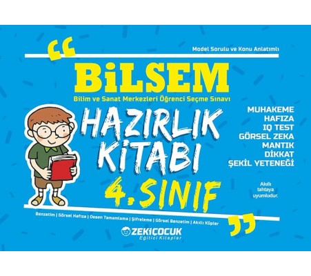 4.Sınıf Bilsem Hazırlık Kitabı