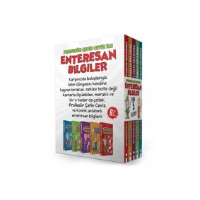 Profesör Çetin Ceviz İle Enteresan Bilgiler (5 Kitap Kutulu) Profesör Çetin Ceviz İle Enteresan Bilgiler (5 Kitap Kutulu)