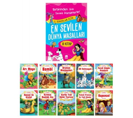 En Sevilen Dünya Masalları (10 Kitap)