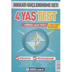 Dikkati Güçlendirme Seti Yaprak Test 4 Yaş