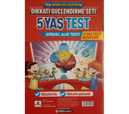 Dikkati Güçlendirme Seti Yaprak Test 5 Yaş